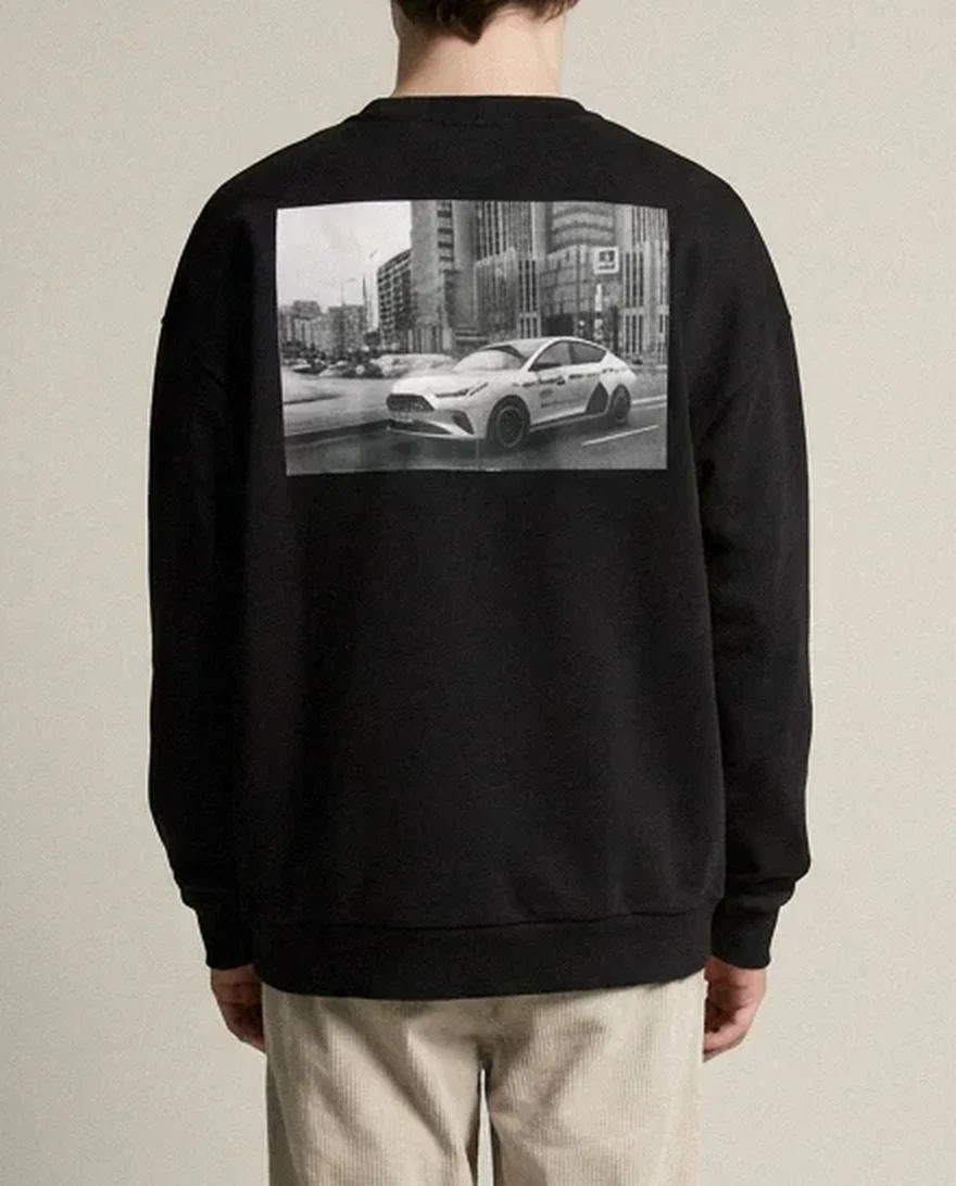 Driver’s Day sweatshirt — back, second shot