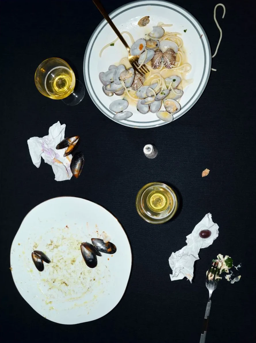 Table after a party