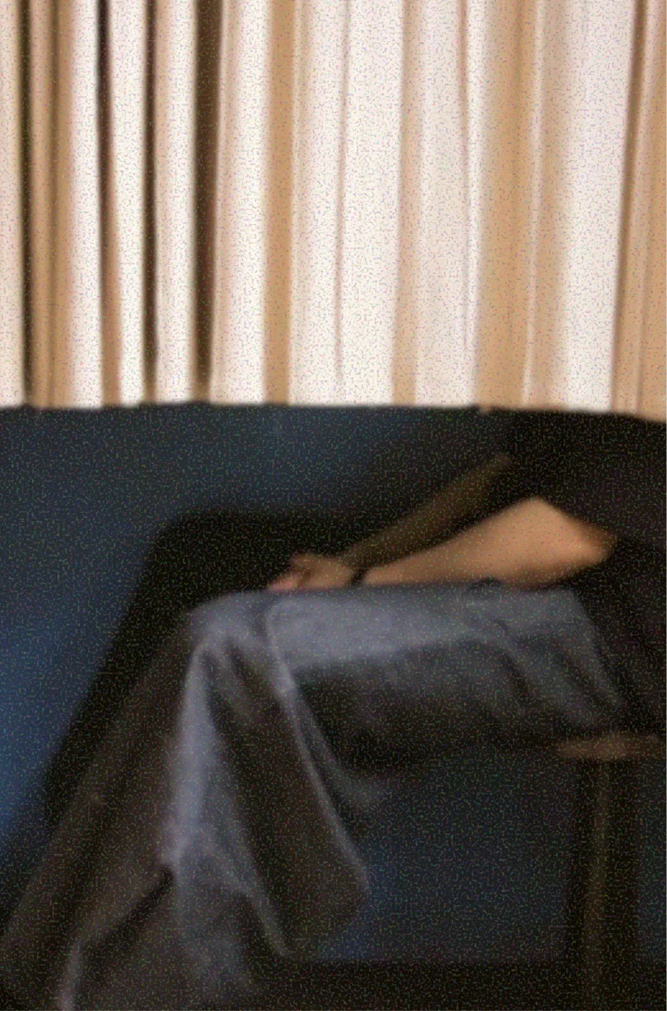 Photo booth curtain and bench