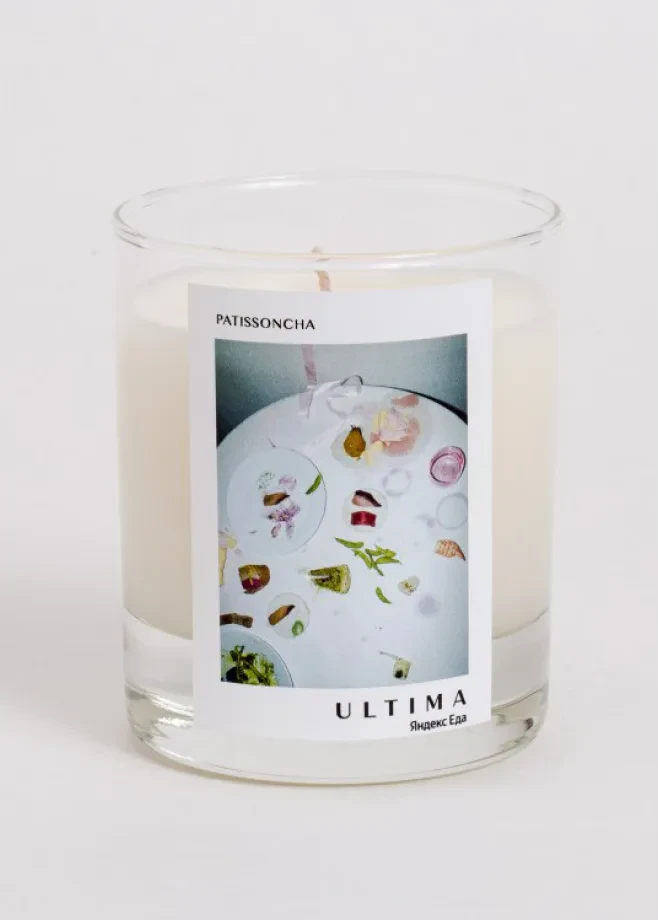Candle: after a romantic dinner